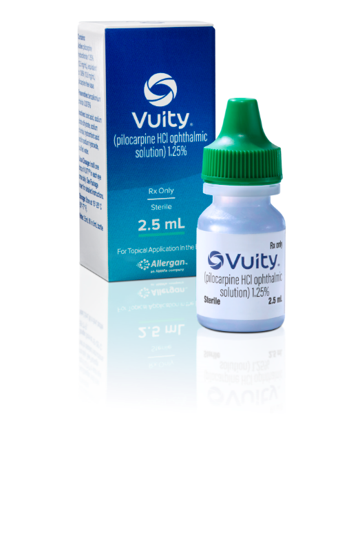 Vuity Bottle and Packaging